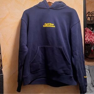 MADHAPPY ‘ Curb Your Enthusiasm’ Navy Hoodie